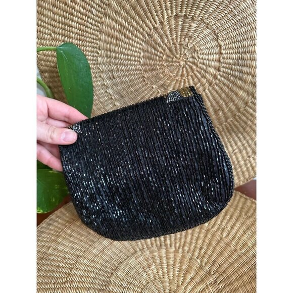 Rue de Calais vintage black clutch - Picture 9 of 11
